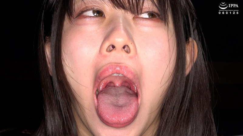 【無料フル】【激レア】「超貴重な口内・歯・のどちんこ観察＆小魚咀嚼巨大女プレイ！」甘井くるみ｜h_1416ad02034