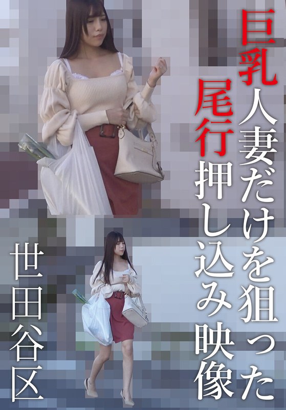 【無料フル】巨乳人妻だけを狙った尾行押し込み映像 世田谷区｜h_308aozx00307zb