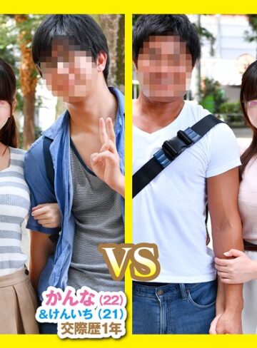 【無料フル】Wデート中の仲良し大学生カップル限定！初めての同室スワッピング中出し企画！カップル交換！杭打ちピストン連続射精騎乗位バトル 2 大好きな恋人の目の前で女友達の彼氏チ○ポをイケナイと思いつつも生挿入し我慢できずに大絶頂！中出し！！ かんな、かえで｜dkra02901