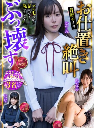【無料フル】お仕置き絶叫 ぶっ壊す エロキュンJ系ch 剛毛マ〇コピストンズ 3名収録 絶叫・謝罪・淫乱・アヘ顔全開｜h_1454jksr74803