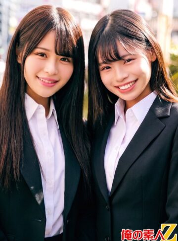 【無料フル】素人男女モニタリングAV！出張先のホテルで上司と部下が相部屋チャレンジ！まりんちゃんとひなちゃん｜h_1732orecs00678