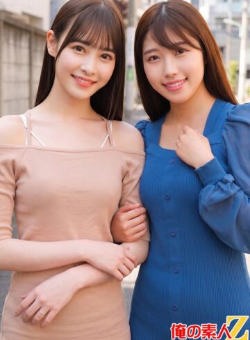 【無料フル】美人奥様2人の優しいたわわ筆おろしねねさん（28歳/結婚4年目/元アイドル）とあおさん（27歳/結婚5年目/素朴）｜h_1732orecs00707